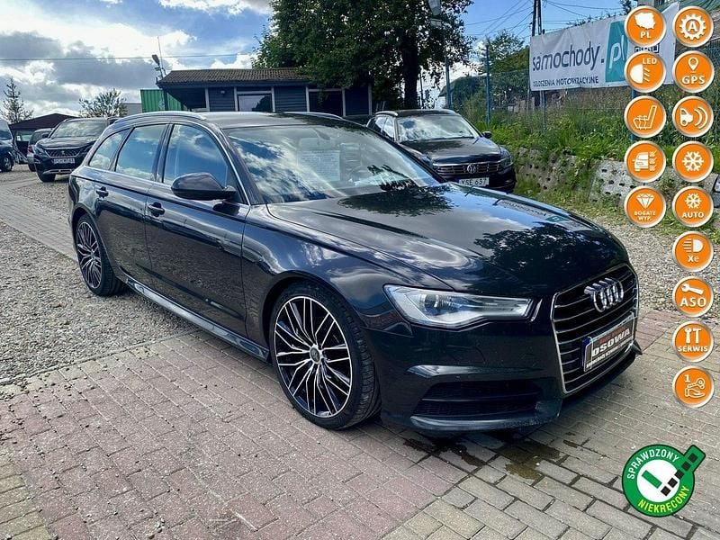 Szary Używany 2016 Audi A6 Kombi | 64 999 zł (Dobra cena) - Obraz 1/4
