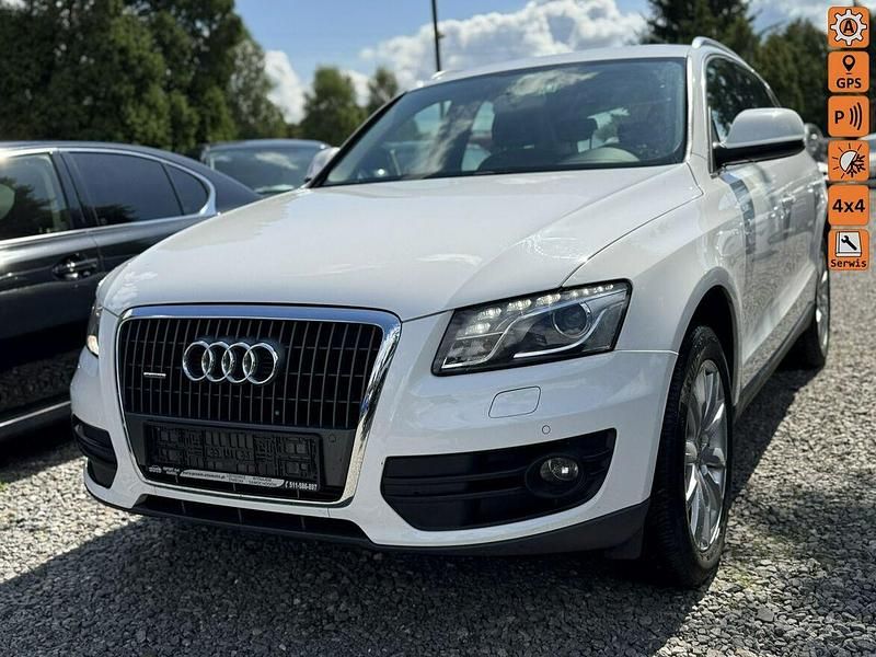 Biały Używany 2012 Audi Q5 SUV | 39 900 zł - Obraz 1/4