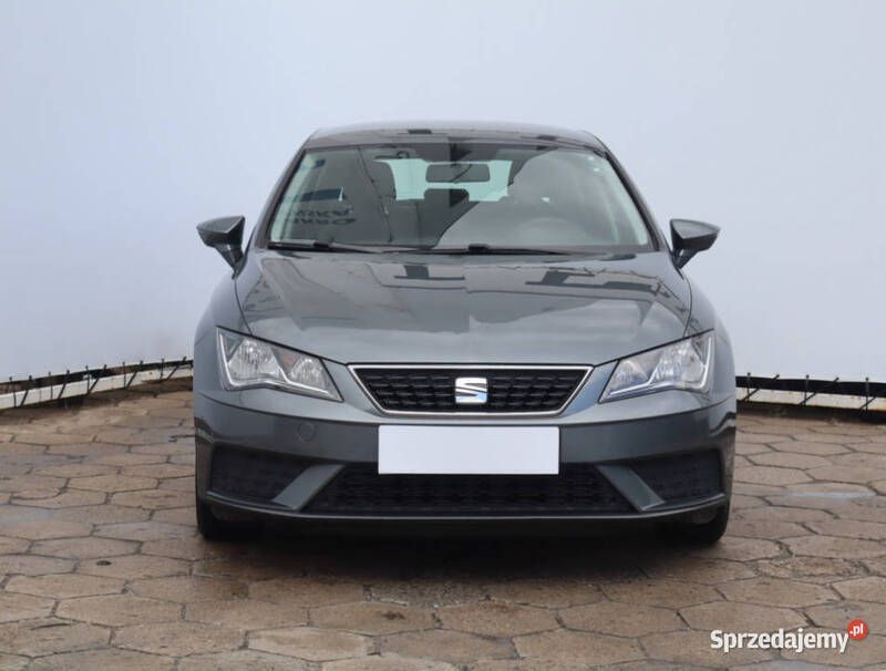 Szary Używany 2018 Seat Leon Hatchback | 37 999 zł (Uczciwa cena) - Obraz 1/4