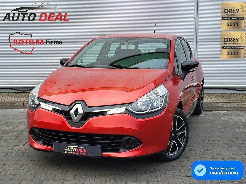 Czerwony (metalik) Używany 2014 Renault Clio IV Hatchback | 24 700 zł (Uczciwa cena) - Obraz 1/4