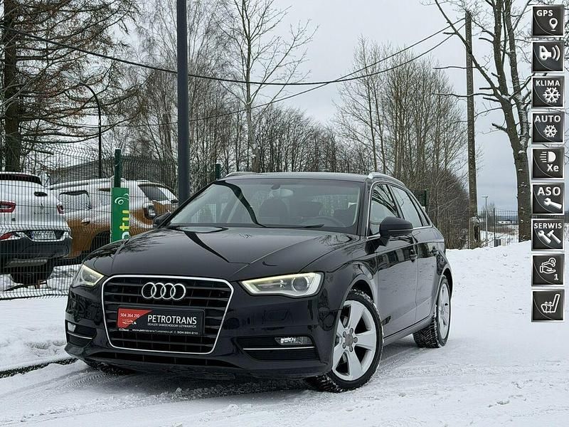Używany Audi A3 2014 Czarny Hatchback