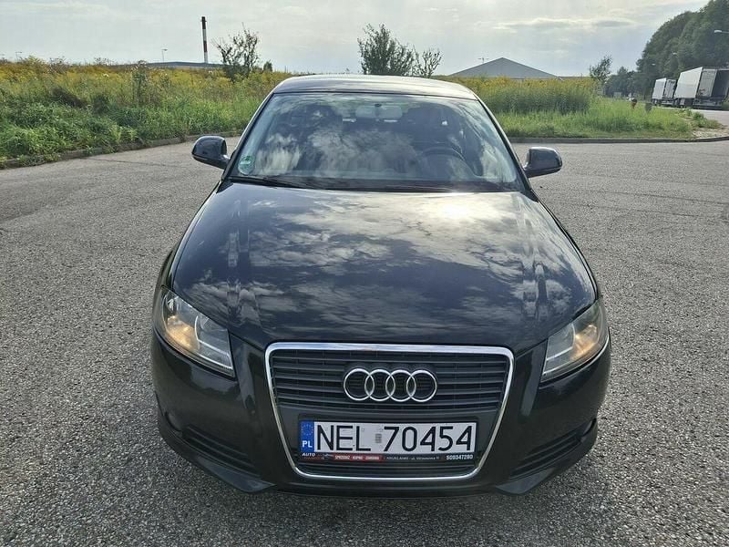 Czarny Używany 2009 Audi A3 Hatchback | 18 900 zł (Dobra cena) - Obraz 1/4