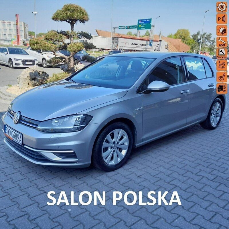 Szary Używany 2019 VW Golf VII Hatchback | 73 900 zł (Dość drogi) - Obraz 1/4
