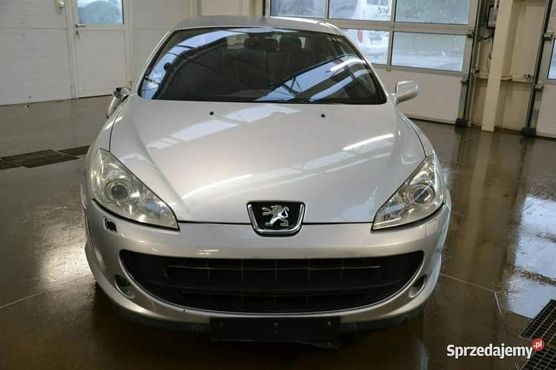Srebrny Używany 2006 Peugeot 407 Coupe Coupe | 5800 zł - Obraz 1/4