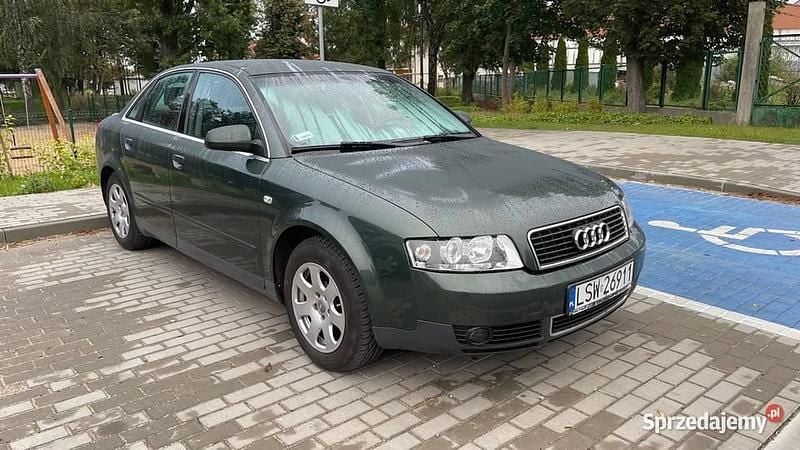 Zielony Używany 2001 Audi A4 Sedan/Limuzyna | 8200 zł (Uczciwa cena) - Obraz 1/4