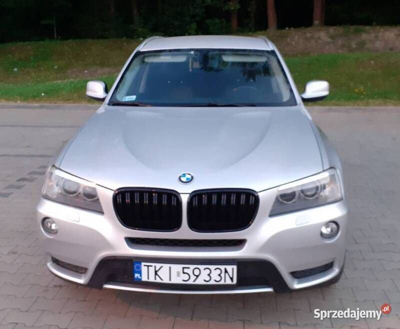 Srebrny Używany 2012 BMW X3 SUV | 42 900 zł (Uczciwa cena) - Obraz 1/4