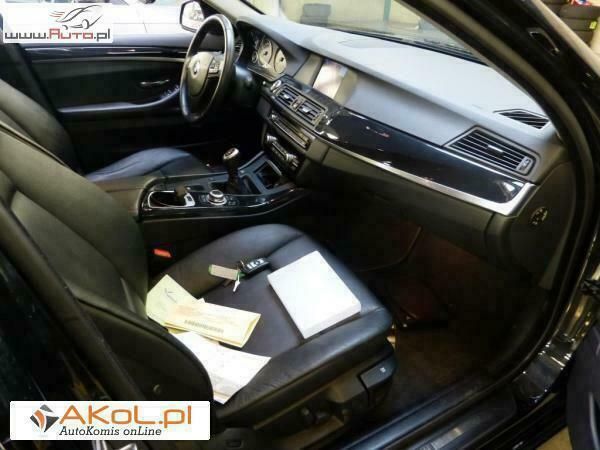 Używany BMW 501 163 KM (119 kW) 2010 Czarny Sedan/Limuzyna