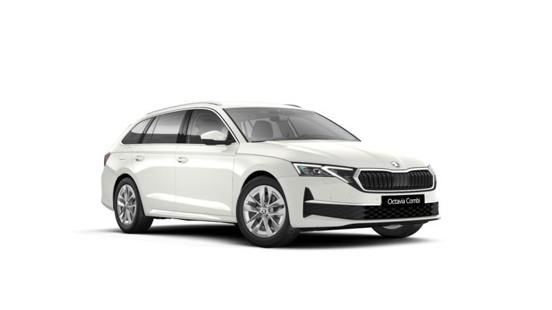 Biel candy niemetalizowany Nowe 2025 Skoda Octavia Selection Kombi | 168 100 zł (Uczciwa cena) - Obraz 1/4