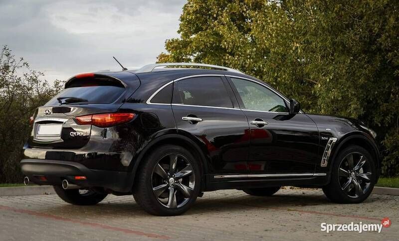 Używany Infiniti QX70 2014 Czarny SUV
