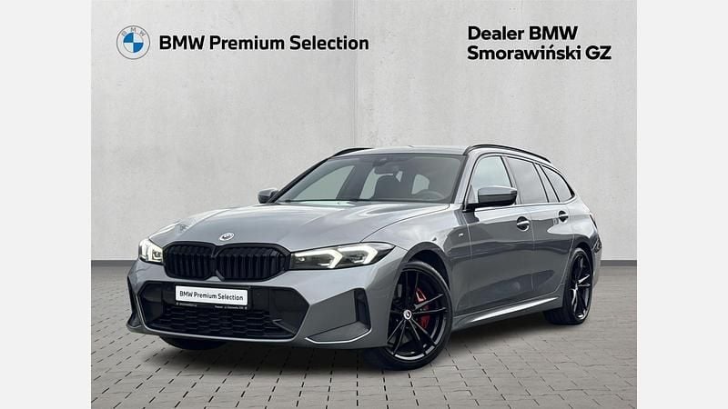 Szary skyscraper m metalizowany Używany 2022 BMW 330 Comfort Edition Kombi | 169 700 zł (Super Cena) - Obraz 1/3