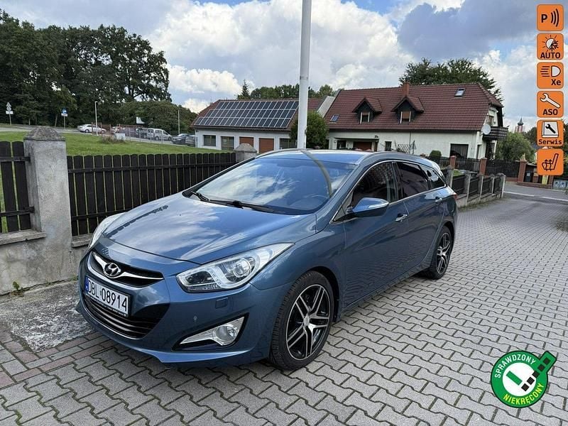 Niebieski Używany 2013 Hyundai i40 Kombi | 33 999 zł (Uczciwa cena) - Obraz 1/4