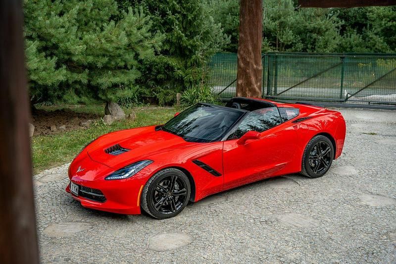 Używany Chevrolet Corvette Stingray LT 2016 Czerwony Coupe