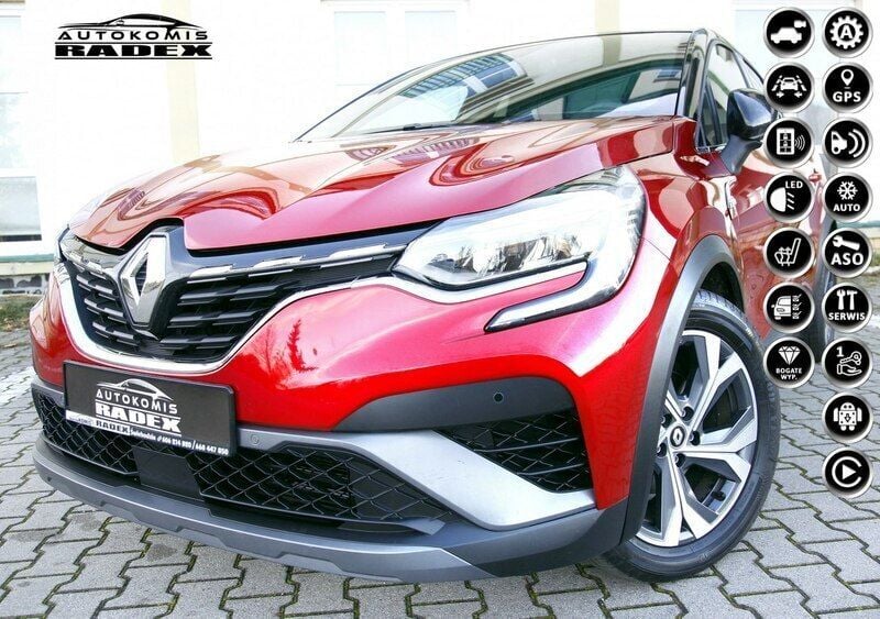 Czerwony Używany 2022 Renault Captur R.S. SUV | 89 999 zł (Uczciwa cena) - Obraz 1/4