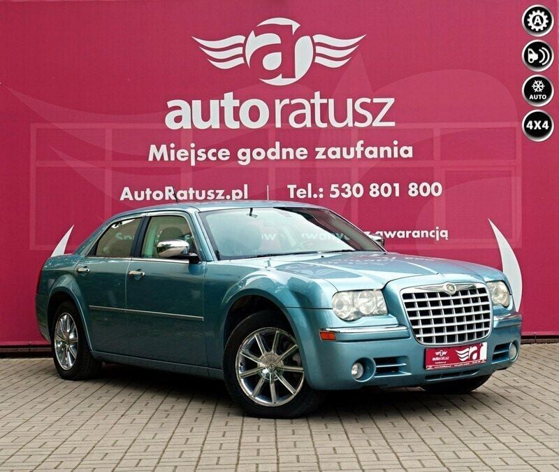 Niebieski Używany 2008 Chrysler 300C Sedan/Limuzyna | 29 900 zł - Obraz 1/4
