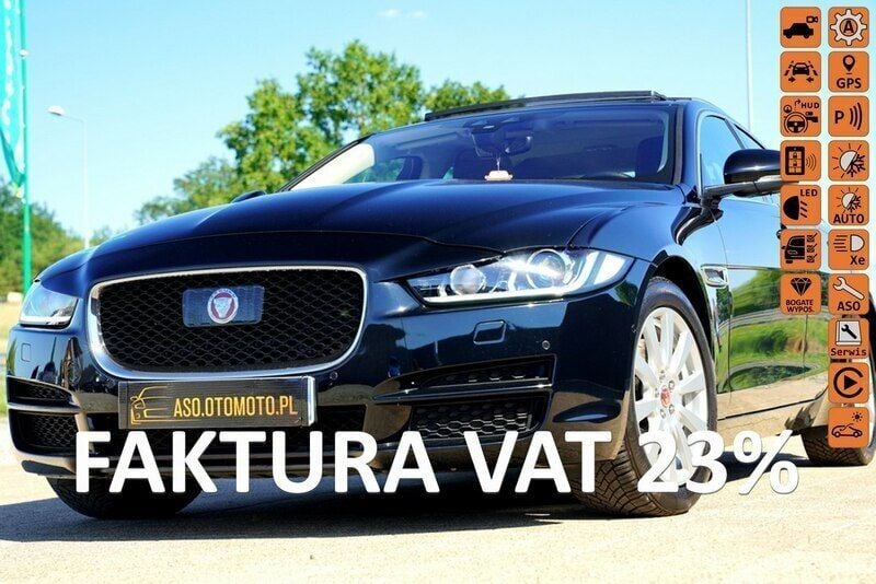 Czarny (metalik) Używany 2020 Jaguar XE Sedan/Limuzyna | 87 642 zł (Uczciwa cena) - Obraz 1/4