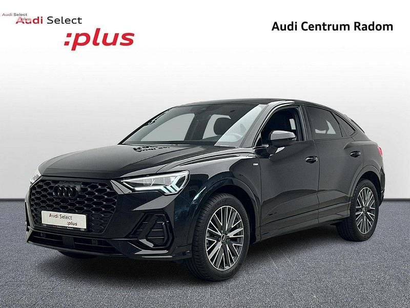 Czarny Używany 2022 Audi Q3 Sportback Ambiente SUV | 164 980 zł (Drogi) - Obraz 1/4