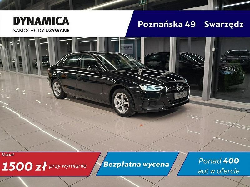 Czarny Używany 2023 Audi A4 Sedan/Limuzyna | 88 900 zł (Uczciwa cena) - Obraz 1/4