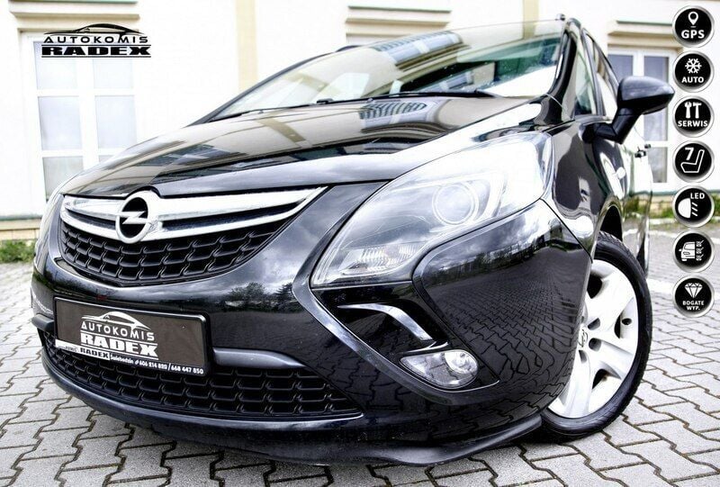 Czarny Używany 2013 Opel Zafira Minivan | 30 999 zł (Uczciwa cena) - Obraz 1/4