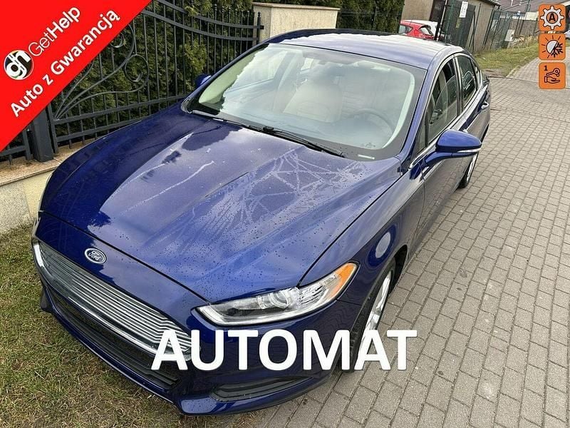 Niebieski Używany 2013 Ford Fusion Sedan/Limuzyna | 28 500 zł (Uczciwa cena) - Obraz 1/4