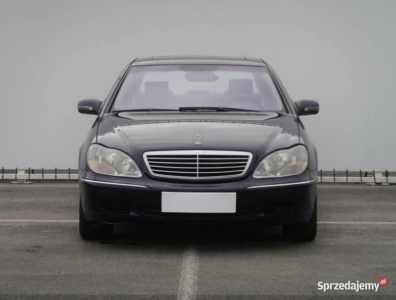 Niebieski Używany 2001 Mercedes S430 Sedan/Limuzyna | 25 999 zł - Obraz 1/4