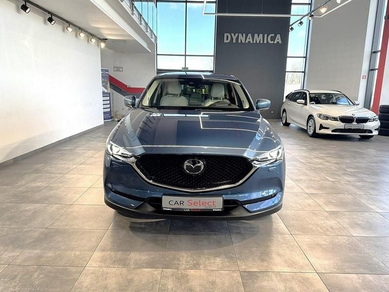 Niebieski Używany 2019 Mazda CX-5 SUV | 105 900 zł (Dość drogi) - Obraz 1/2