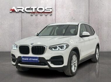 Biały Używany 2021 BMW X3 Advantage SUV | 109 900 zł (Super Cena) - Obraz 1/4