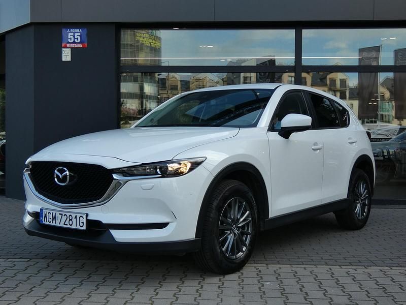Snowflake white pearl Używany 2017 Mazda CX-5 SUV | 73 900 zł (Uczciwa cena) - Obraz 1/4