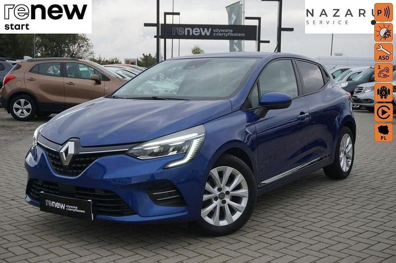 Niebieski (metalik) Używany 2019 Renault Clio IV Hatchback | 48 900 zł (Drogi) - Obraz 1/4