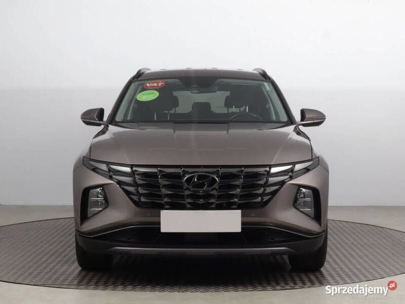 Szary Używany 2021 Hyundai Tucson SUV | 104 999 zł (Dość drogi) - Obraz 1/4