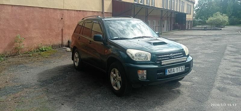 Zielony Używany 2003 Toyota RAV4 SUV | 15 000 zł (Uczciwa cena) - Obraz 1/4
