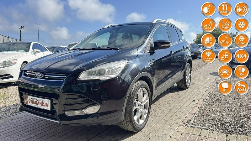 Czarny Używany 2014 Ford Kuga Titanium SUV | 41 777 zł (Super Cena) - Obraz 1/4