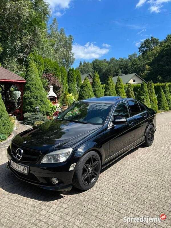 Czarny Używany 2007 Mercedes C350 Sedan/Limuzyna | 35 000 zł - Obraz 1/4