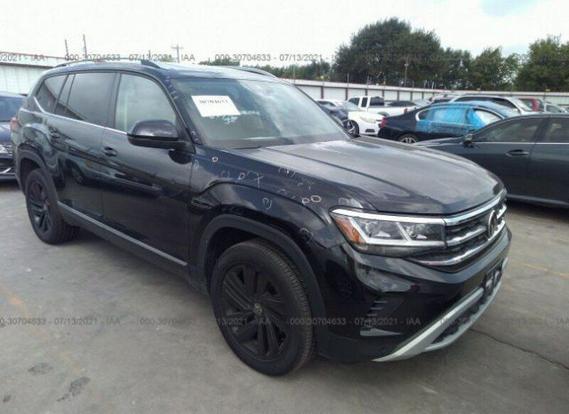 Używany VW Atlas SEL 235 KM (172 kW) 2021 Czarny SUV