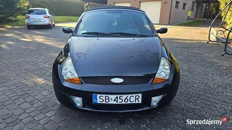 Czarny Używany 2004 Ford StreetKa Kabriolet | 3900 zł - Obraz 1/4