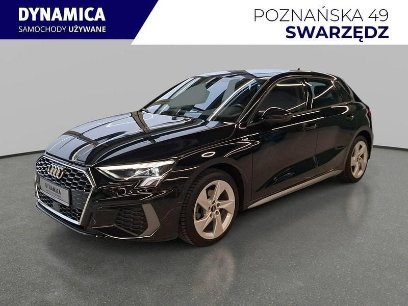 Używany Audi A3 Sportback 150 KM (110 kW) 2023 Czarny Hatchback