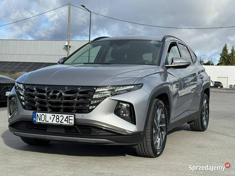 Srebrny Używany 2023 Hyundai Tucson SUV | 99 899 zł (Uczciwa cena) - Obraz 1/4