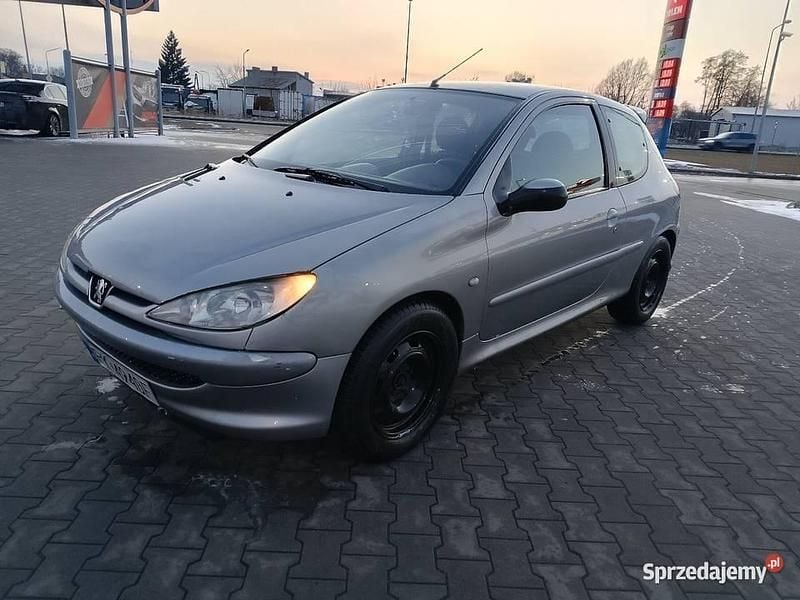 Szary Używany 2003 Peugeot 206 | 1800 zł (Dobra cena) - Obraz 1/4