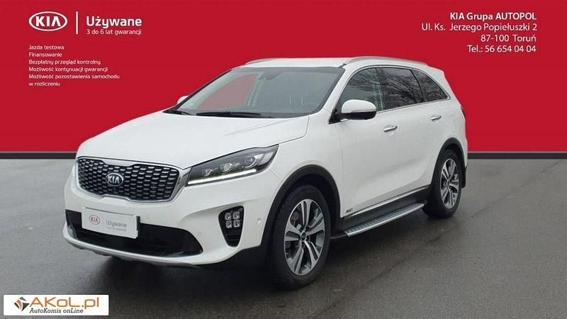 Biały (metalik) Używany 2019 Kia Sorento 2 SUV | 169 900 zł - Obraz 1/1