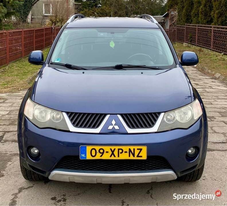 Niebieski Używany 2008 Mitsubishi Outlander SUV | 19 900 zł (Uczciwa cena) - Obraz 1/4