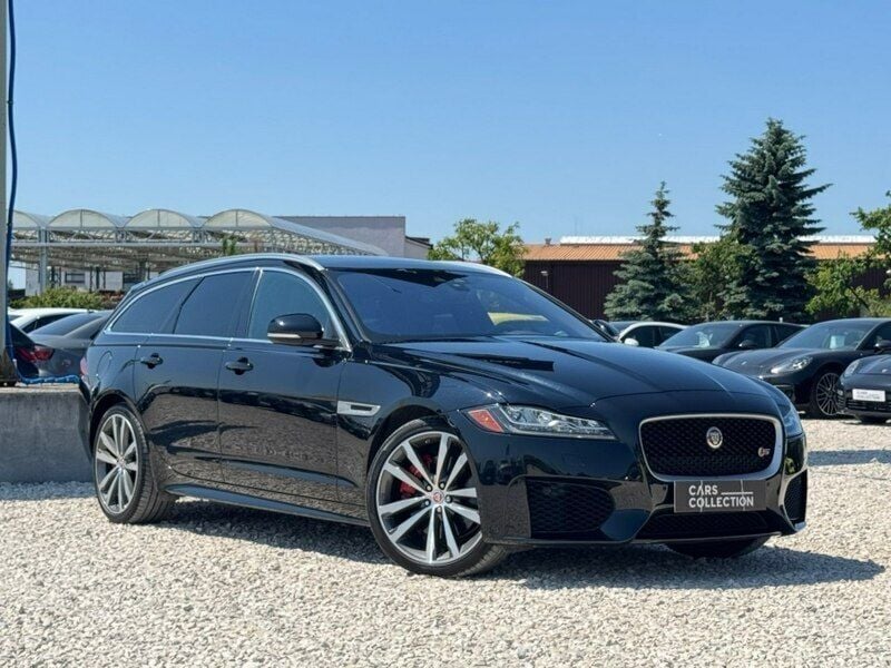 Czarny (metalik) Używany 2018 Jaguar XF Sedan/Limuzyna | 129 900 zł - Obraz 1/4