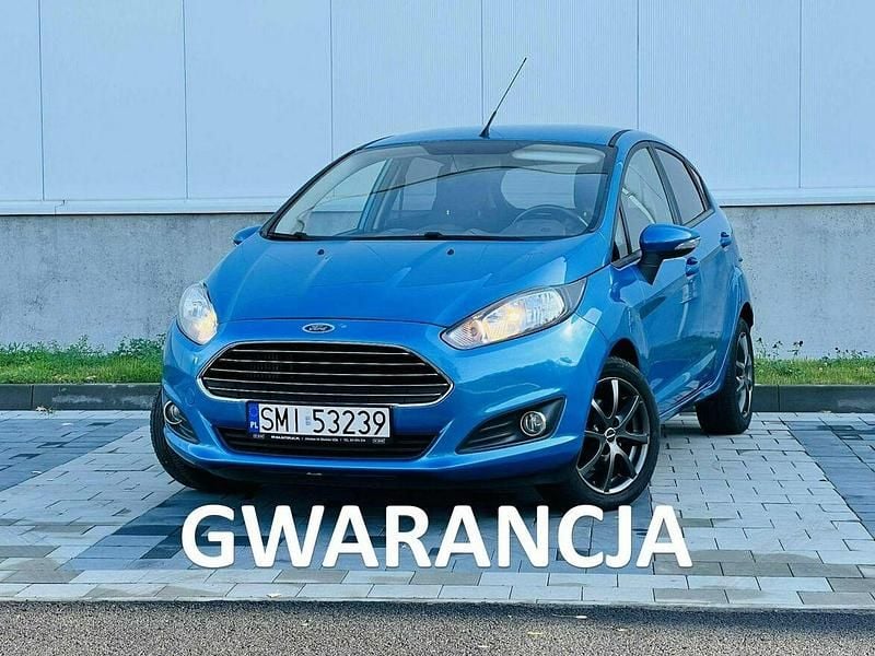 Niebieski Używany 2014 Ford Fiesta Hatchback | 23 900 zł (Uczciwa cena) - Obraz 1/4