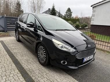 Czarny Używany 2018 Ford S-MAX S Minivan | 51 900 zł (Dobra cena) - Obraz 1/4