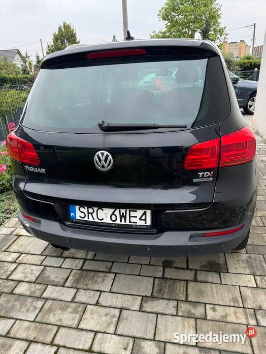 Czarny Używany 2011 VW Tiguan Sportline SUV | 39 900 zł (Uczciwa cena) - Obraz 1/4