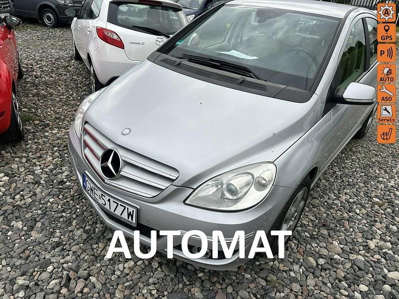 Srebrny Używany 2010 Mercedes B200 Minivan | 19 300 zł - Obraz 1/4