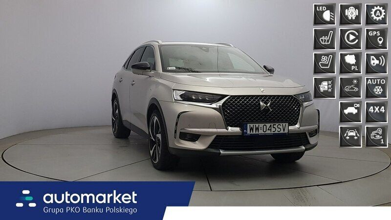Używany DS Automobiles DS7 Crossback Rivoli 147 KM (108 kW) 2021 Beżowy SUV