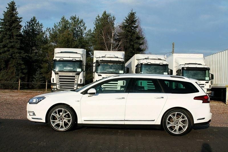 Używany Citroën C5 163 KM (119 kW) 2013 Biały Sedan/Limuzyna
