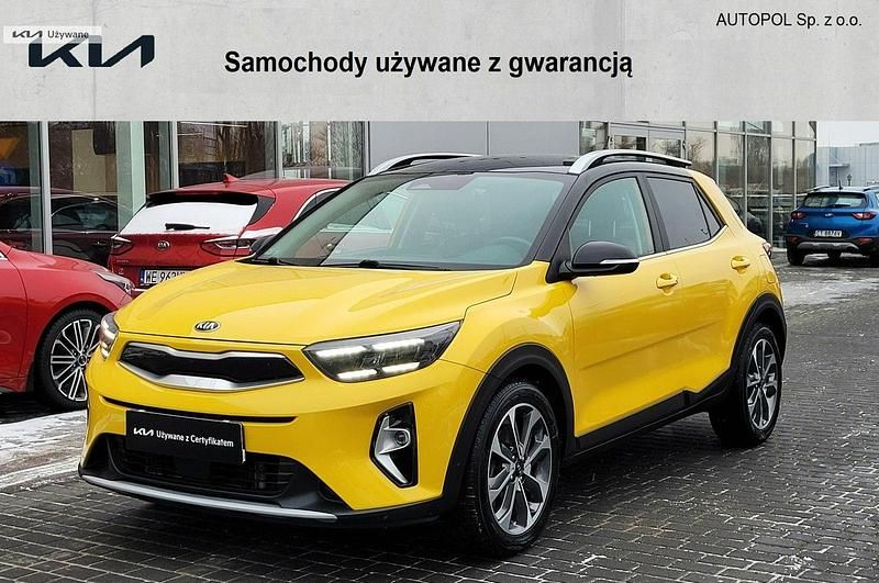 Żółty Używany 2020 Kia Stonic SUV | 62 900 zł (Uczciwa cena) - Obraz 1/4