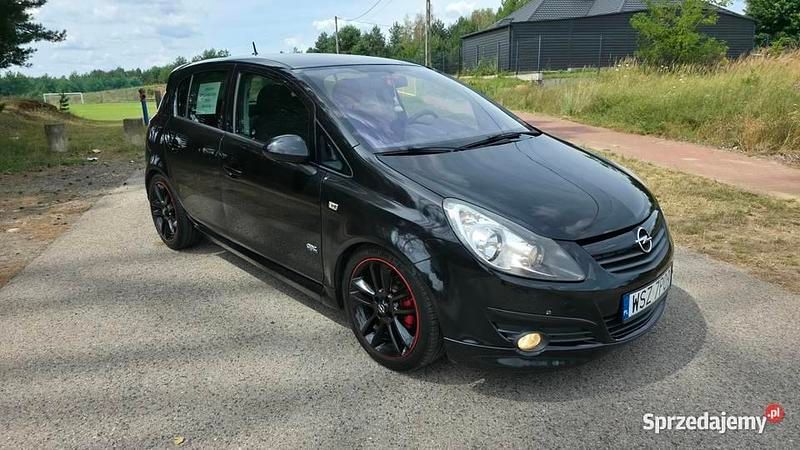 Czarny Używany 2009 Opel Corsa Hatchback | 15 000 zł (Dość drogi) - Obraz 1/4