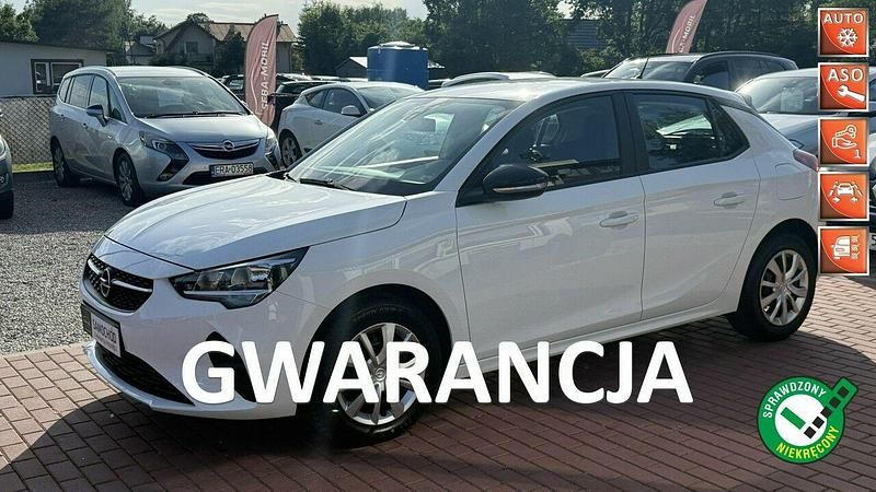 Biały Używany 2021 Opel Corsa Hatchback | 37 500 zł (Uczciwa cena) - Obraz 1/4