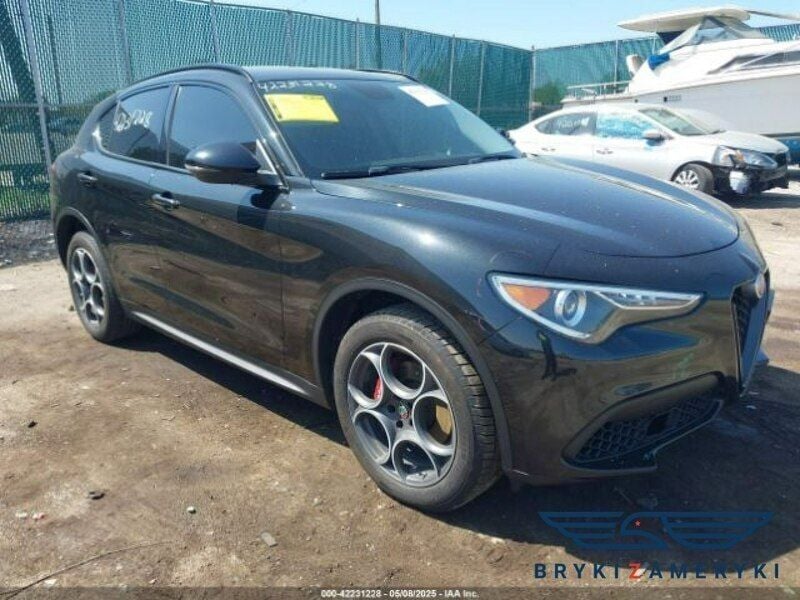Czarny Używany 2018 Alfa Romeo Stelvio SUV | 41 920 zł - Obraz 1/3